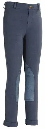 TuffRider Childs Starter Lowrise Denim Jodhpurs, Size 8