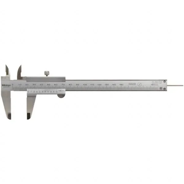 Mitutoyo 530-102 Vernier Caliper 0-150mm Range-Depth Bar