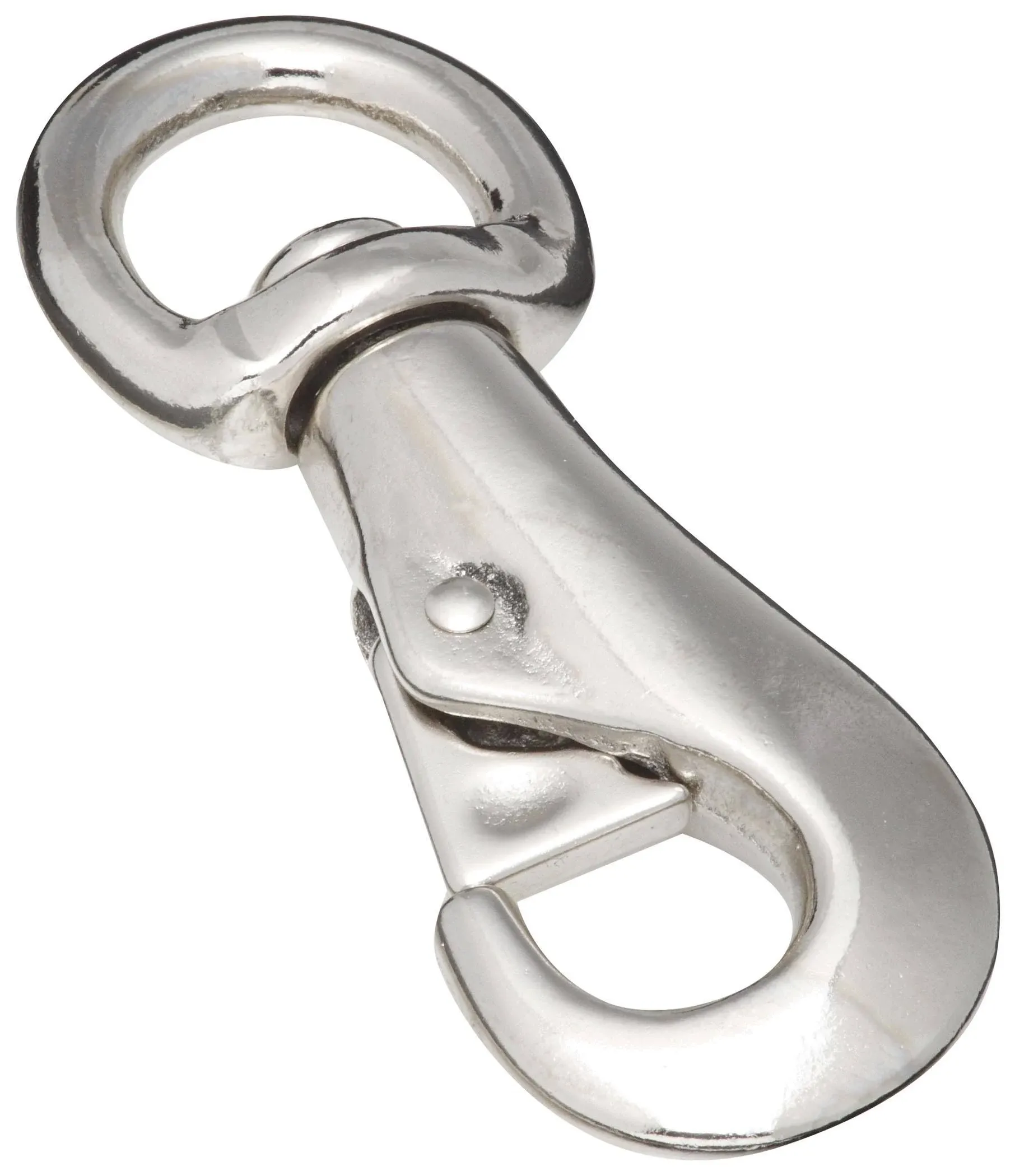 National Hardware Bull Snap 1-1/8X5-1/8IN Nickel