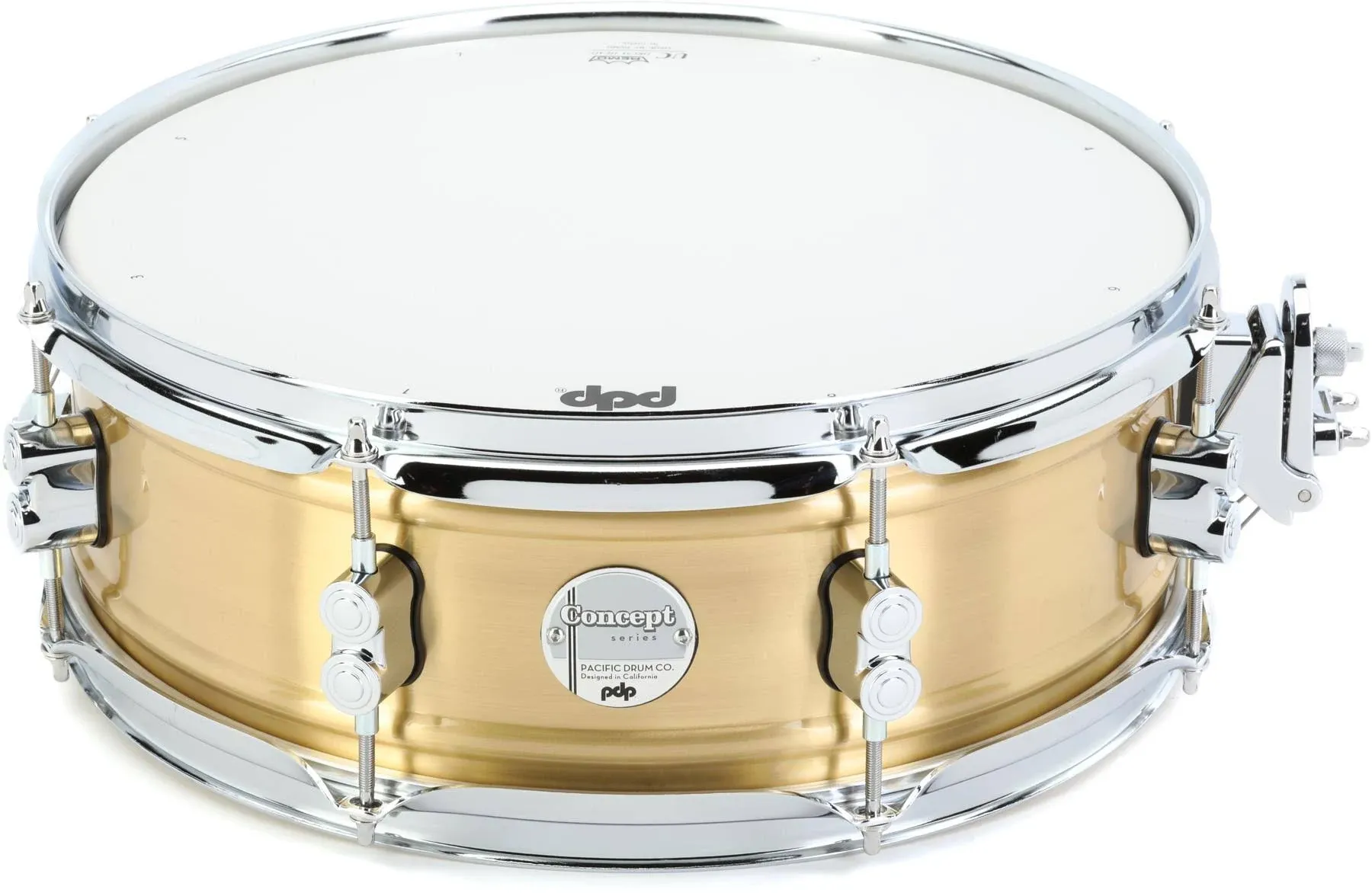 PDP By DW PDP Metal Concept Series 5x14 1mm Brass Snare Drum (PDSN0514NBBC)