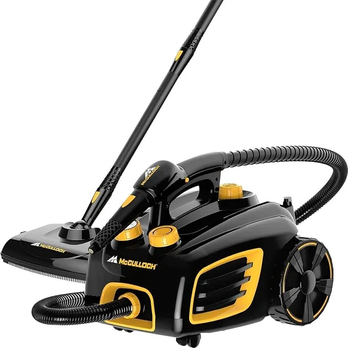 McCulloch MC1375 Canister Steam Cleaner with 20 Accessories