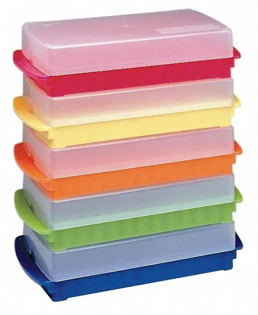 96-Well PCR® Tube Rack, assorted colors, 5 pack, Heathrow HS23461A (HL272)