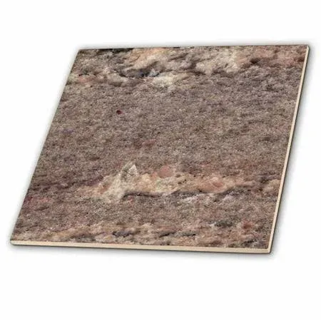 3dRose Juperana Crema Bordeaux granite print - Ceramic Tile, 12-inch