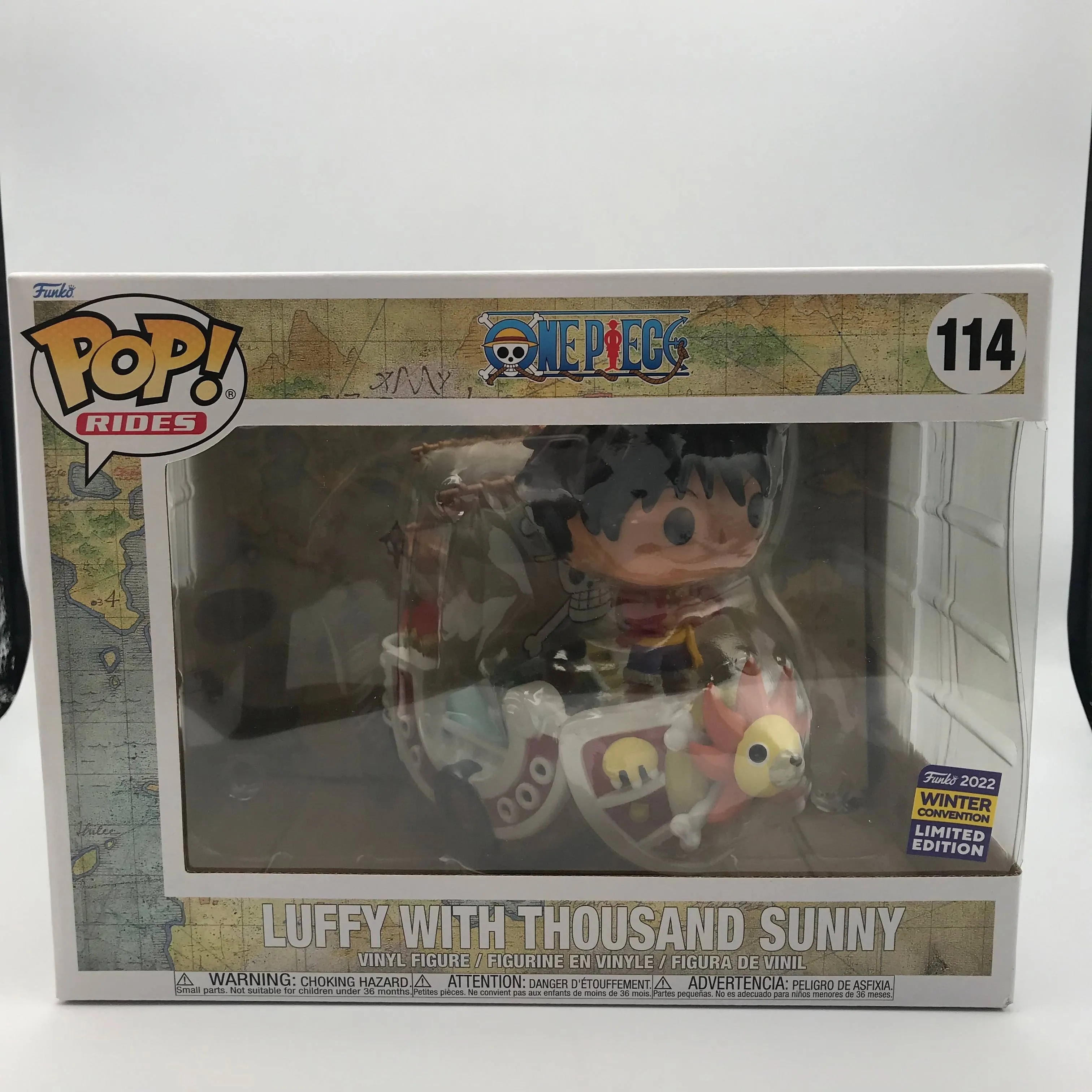 Funko Pop One Piece 114 Luffy with Thousand Sunny