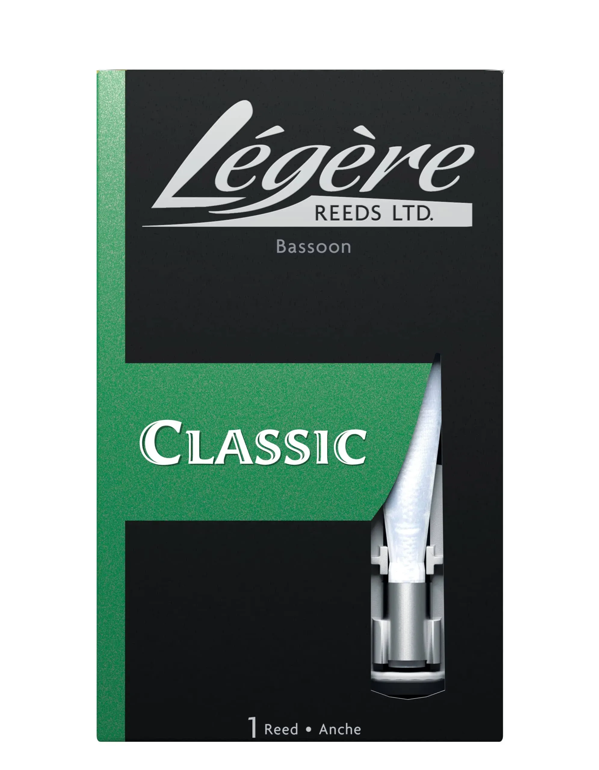 Légère Reeds Premium Synthetic Woodwind Reed, Bassoon, Strength Medium (DRBM)