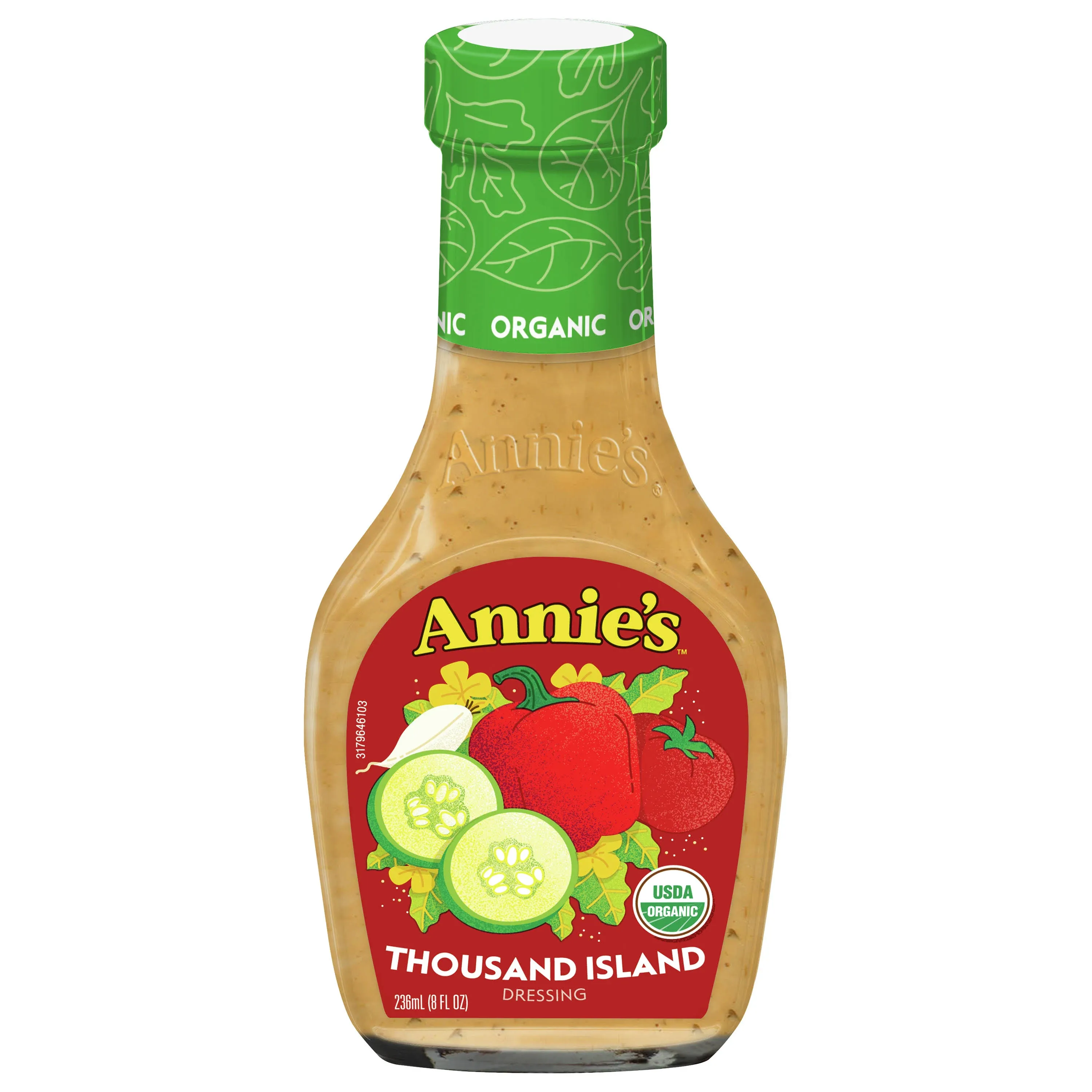 Annie's Organic Thousand Island Salad Dressing, Non-GMO, 8 fl. oz.