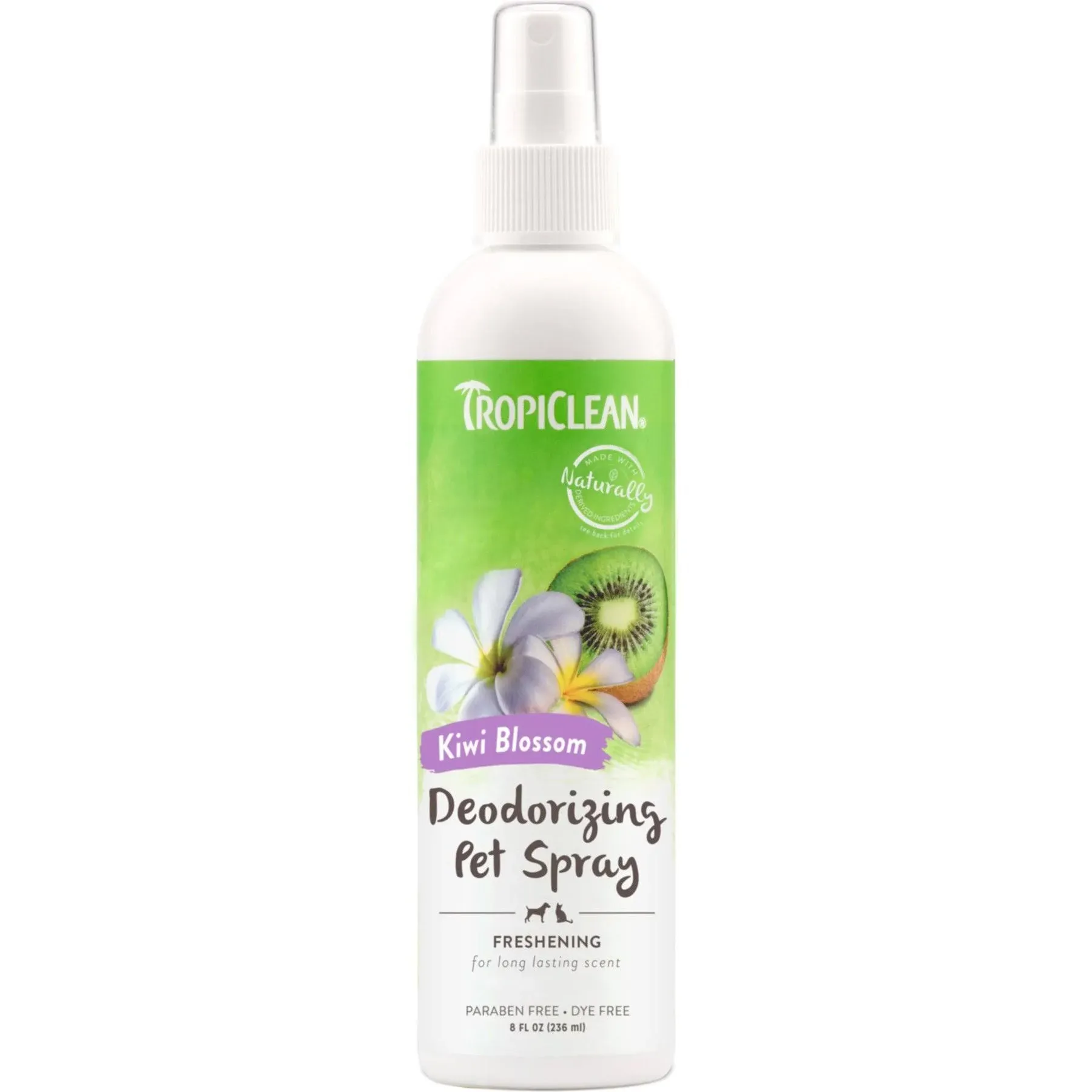 Tropiclean Dog Grooming Deodorizing Spray , Kiwi Blossom