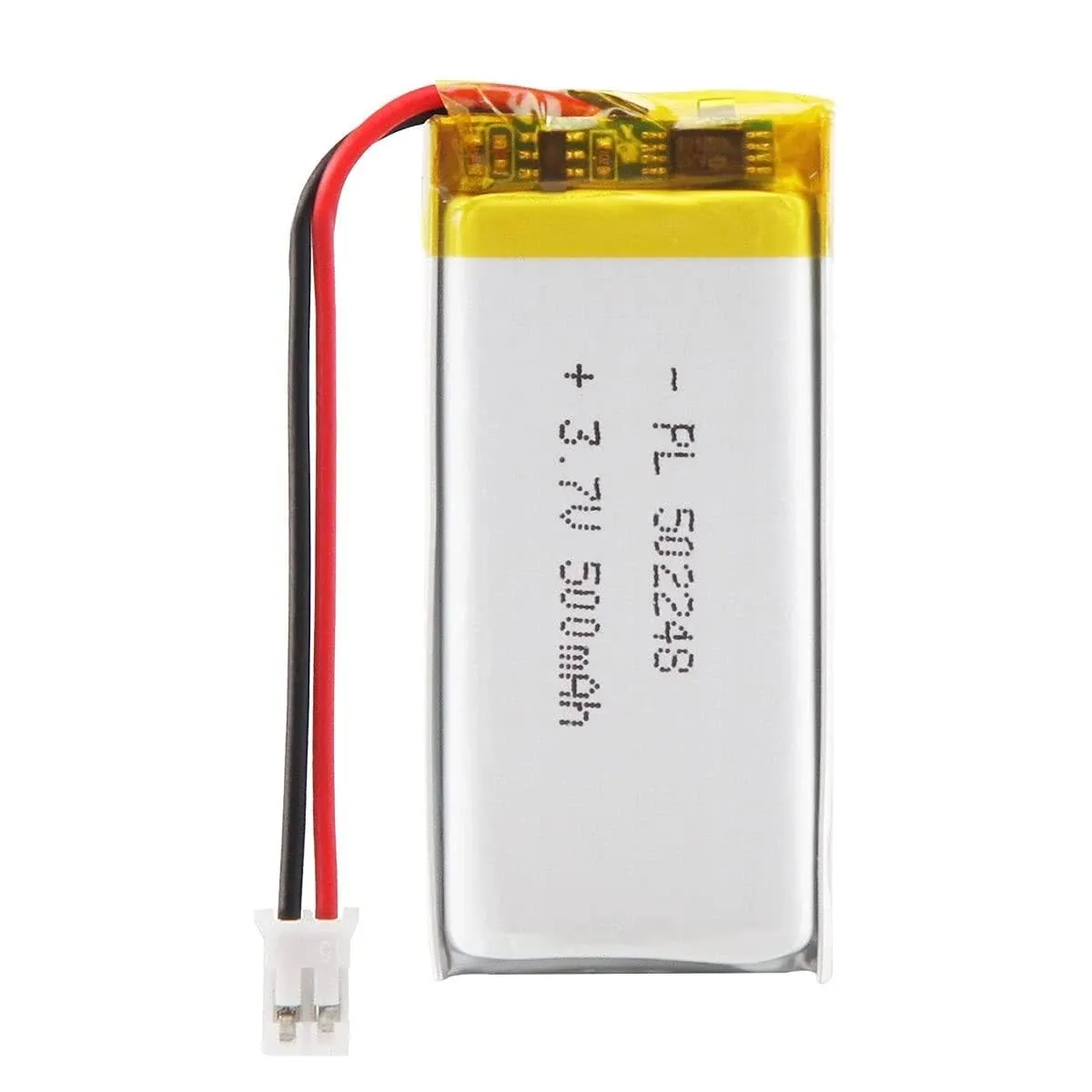 YDL 3.7V 500mAh 452248 Rechargeable Lithium Polymer Battery Length 50mm