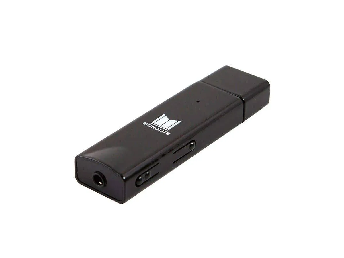 Monoprice Monolith Hi-Res USB DAC Headphone Amp Amplifier Adapter Dongle