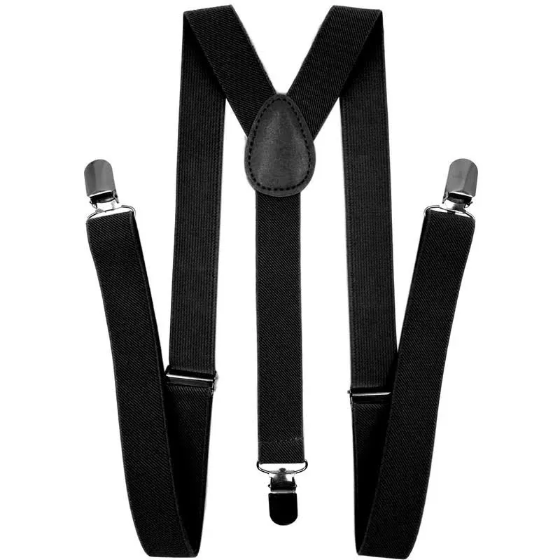 LOLELAI Suspenders for Women and Men | Elastic, Adjustable, Y-Back | Pant Clips ...