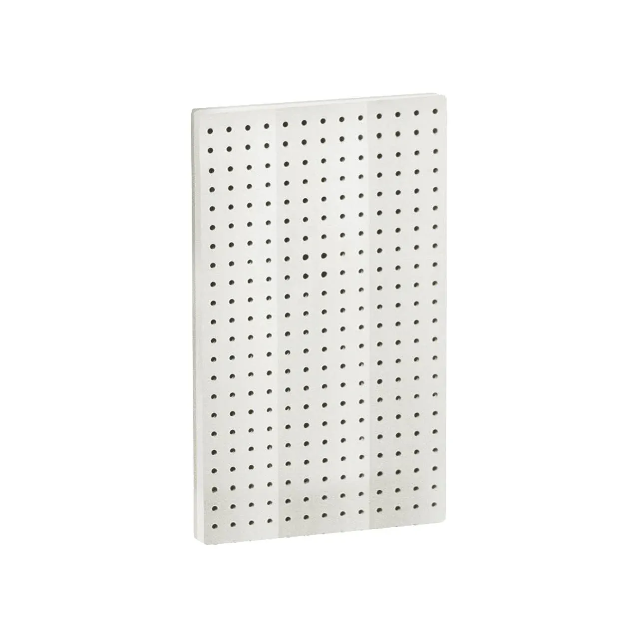 Azar Displays Pegboard Wall Panels, 22"H x 13-1/2"W x 7/8"D, White, Pack Of 2 Panels