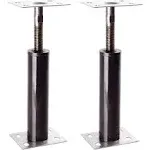 Adjustable Floor Jack Post 15 Gauge - Size Range 1'-1'3" (2 Pack)