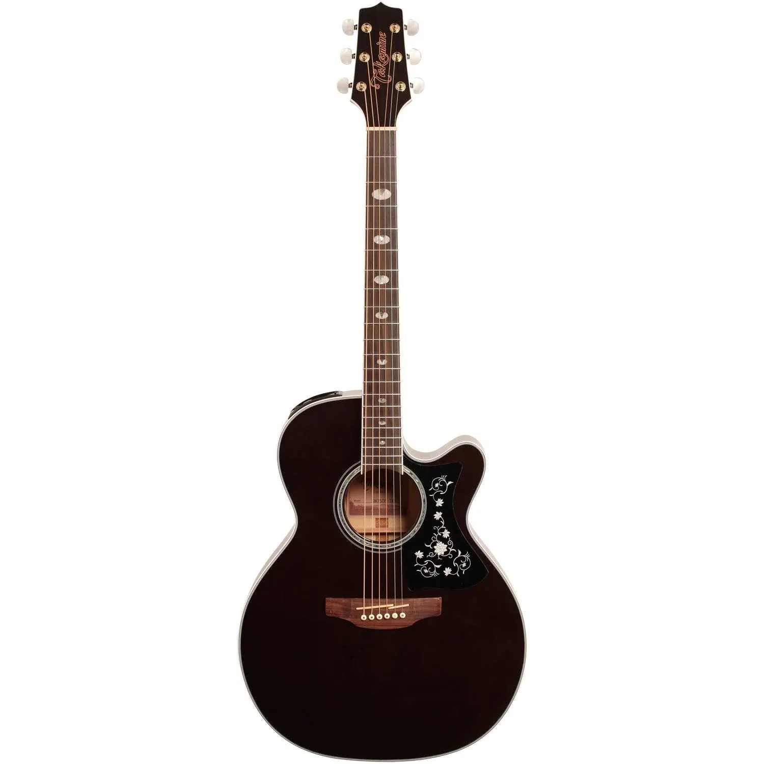 Takamine GN75CE TBK G70 Series NEX Cutaway Acoustic/Electric Guitar Transparent Black | Reverb