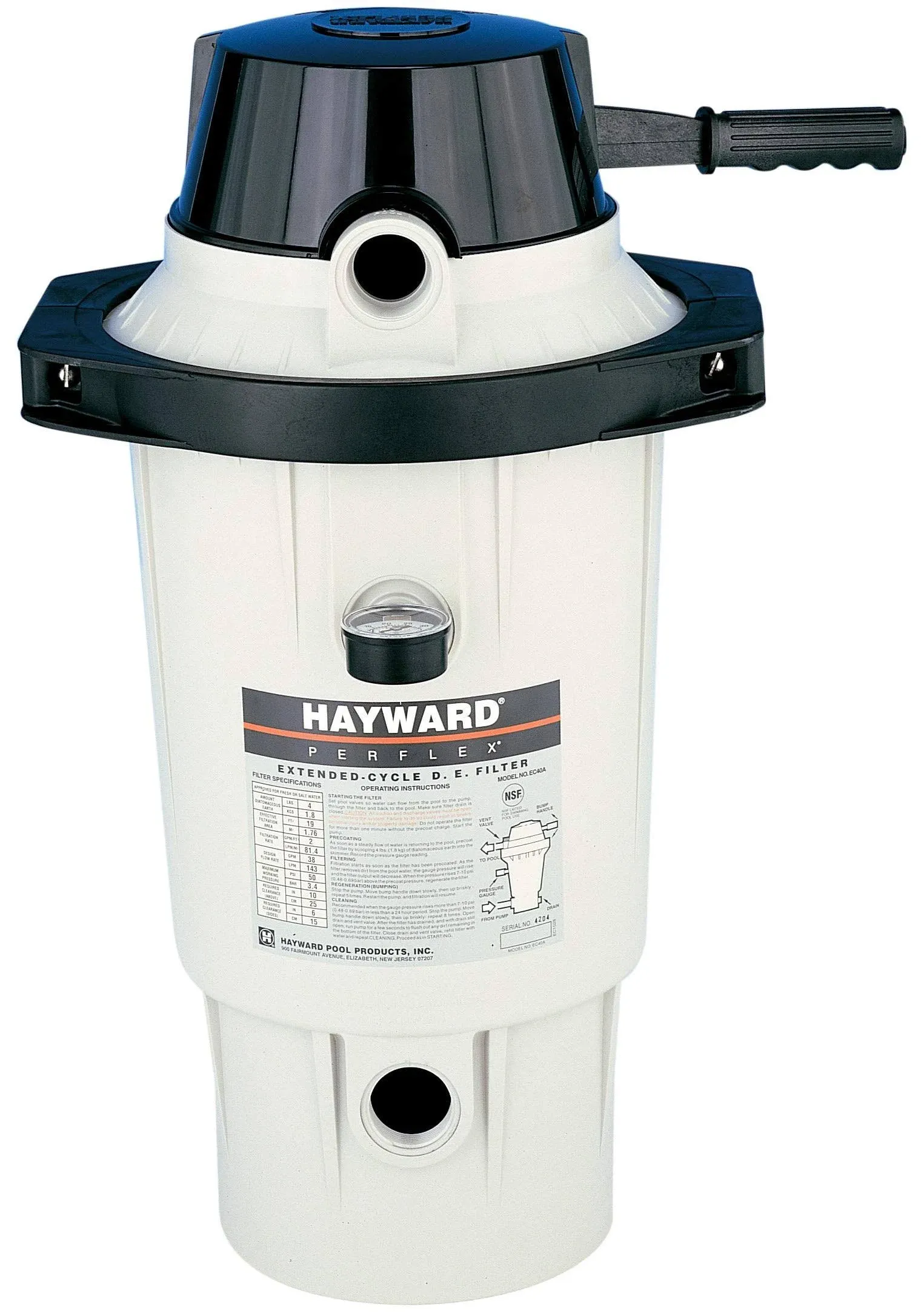 Hayward Perflex Pool Filter W3EC40AC