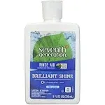 ( 2 PACK) Seventh Generation Rinse Aid Free and Clear -- 8 fl oz