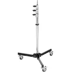 Impact used Folding Wheeled Base Stand Black/Chrome-plated, 11'