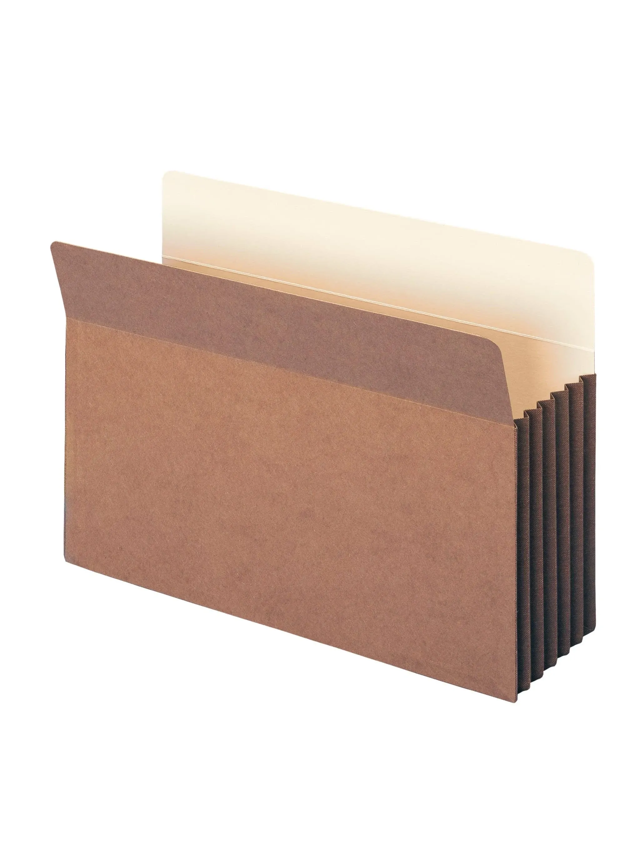 Smead Redrope File Pockets, Straight-Cut Tab, 5-1/4" Expansion, Legal size, Brown ...