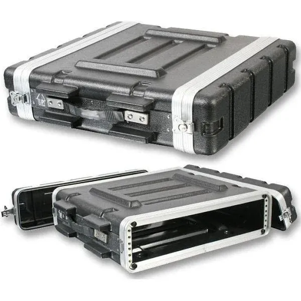 Multicomp Pro Stackable 17" Depth, 19" ABS Rack Flight Case (2U)