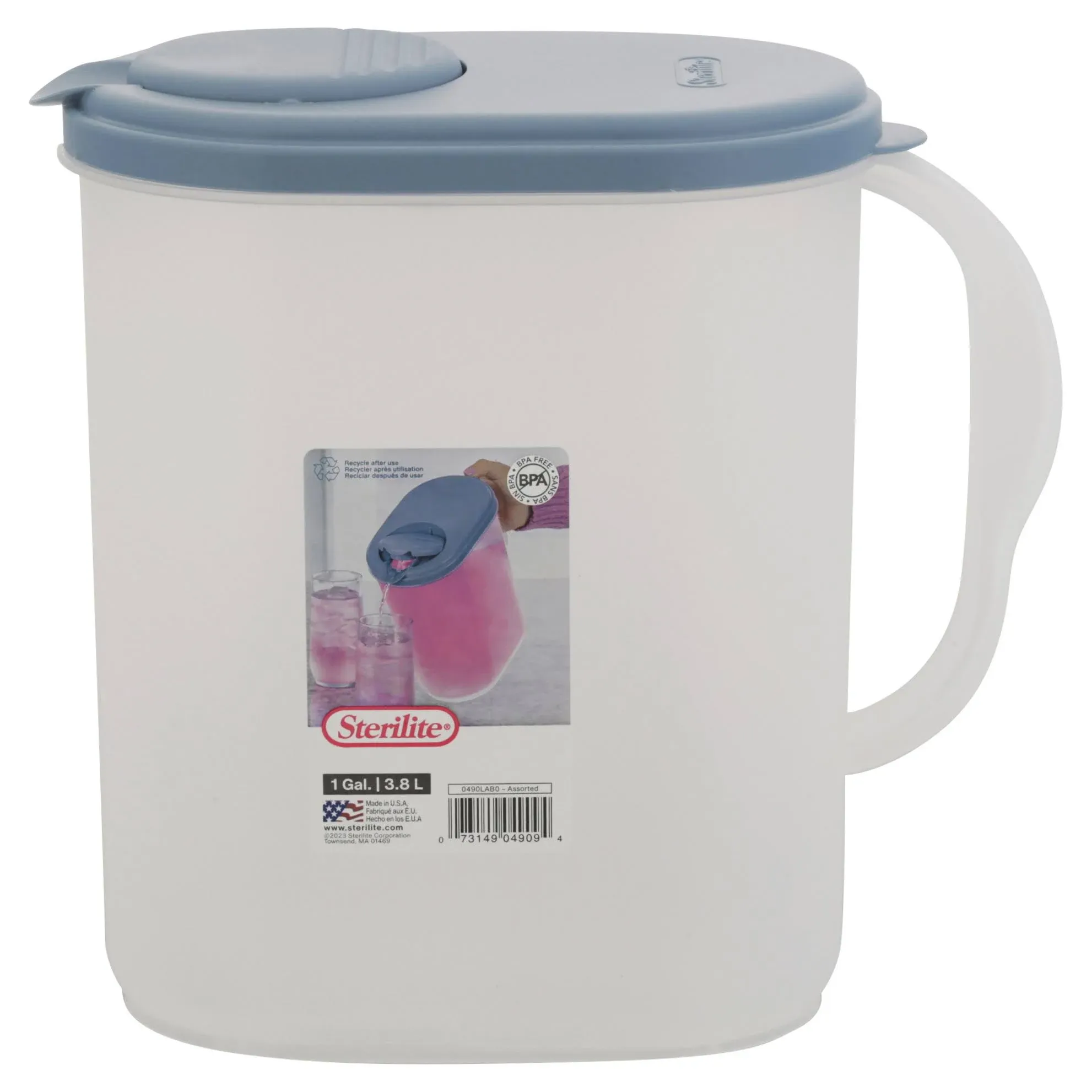 Sterilite 1 Gallon Pitcher