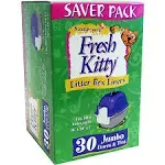 30 Count Litter Box Liners Super Thick, Durable, Easy Clean Up Jumbo Scented,...