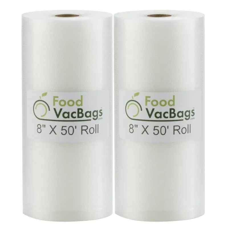 FoodVacBags Rolls Vacuum Sealer Bags