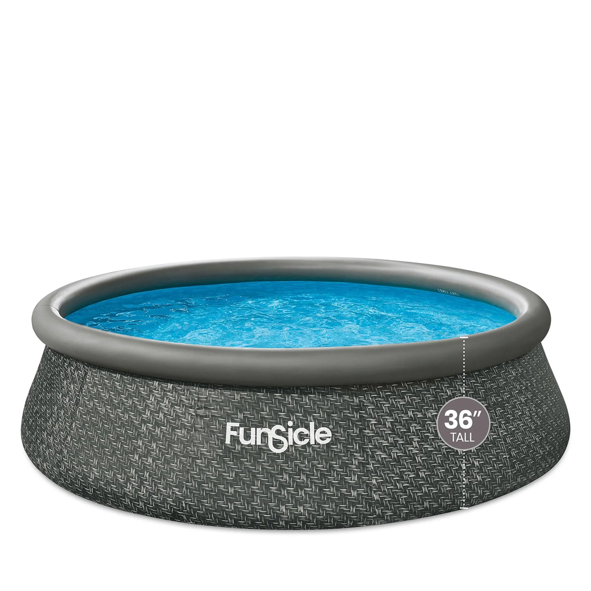 Funsicle 12' x 36" QuickSet Ring Top Above Ground Swimming Pool