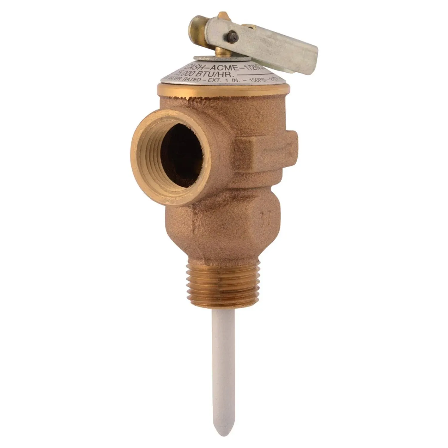 Cash Acme Temperature &amp; Pressure Relief Valves 1/2In 125 Psi