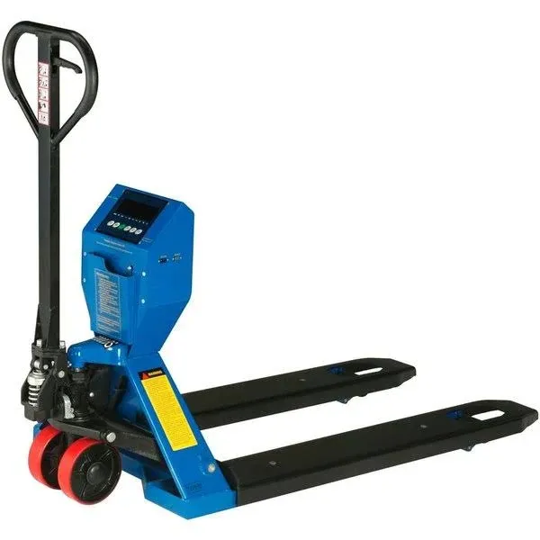 Low Profile Pallet Jack Scale Truck, 27 x 48, 5000 lb. Capacity