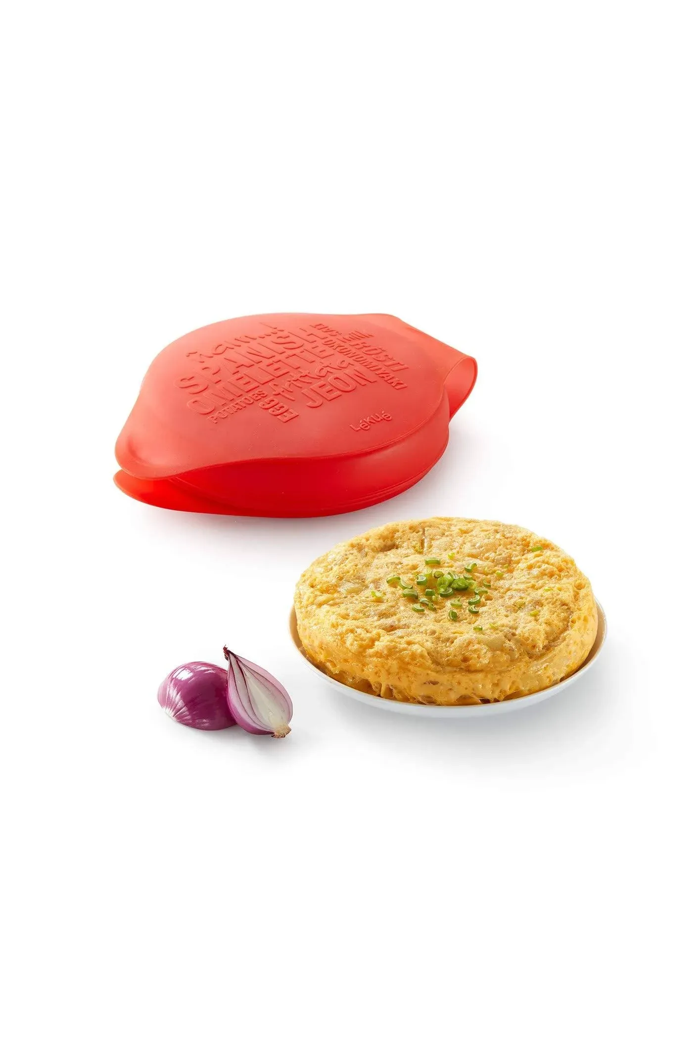 Lekue Silicone Microwave Spanish Omelette &amp; Frittata Maker