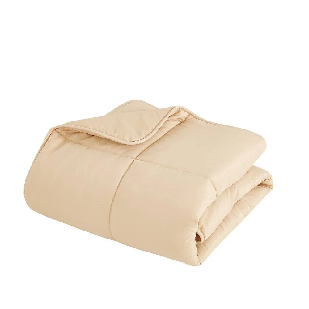 Down Alternative Comforter (Honey Khaki, Queen) - All Season Comforter - by ...