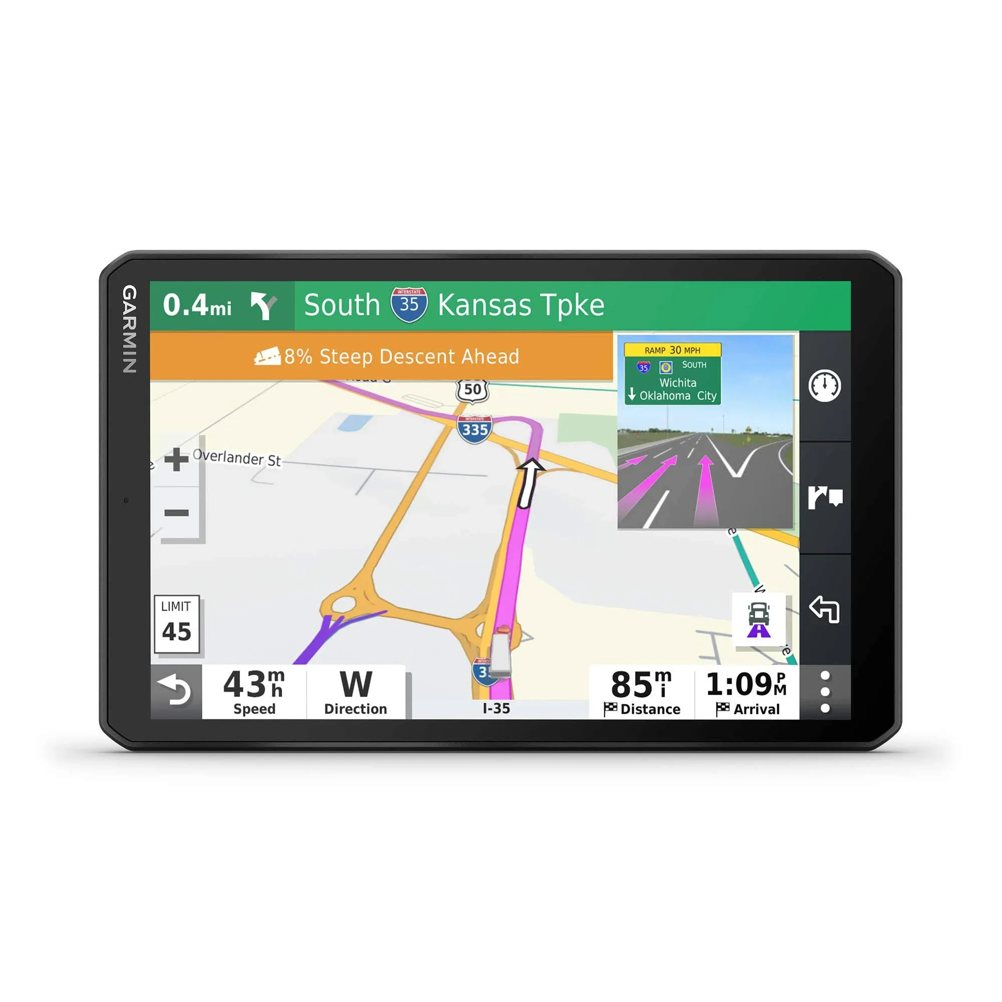 Garmin dezl OTR800 8" GPS Truck Navigator