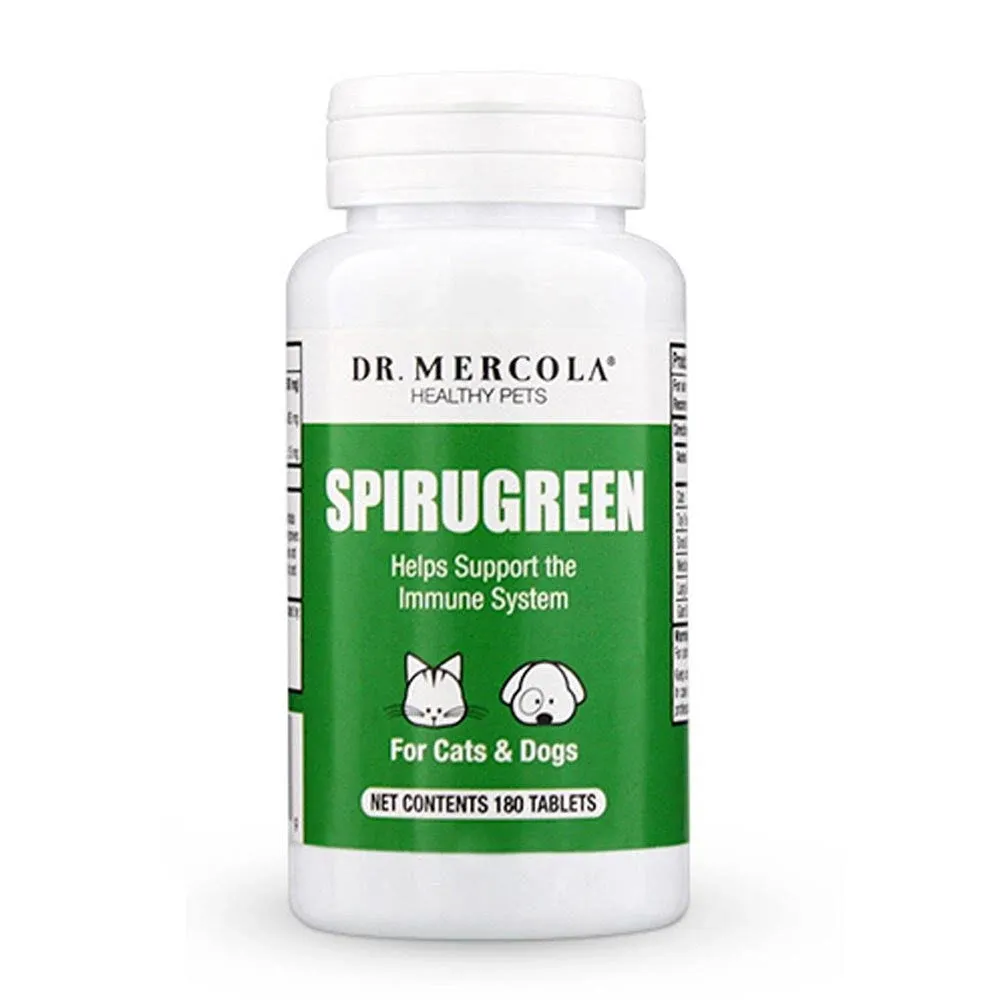 SpiruGreen Superfood , with Astaxanthin, For Dogs, Cats, Birds &amp; Fish 180 Tablet