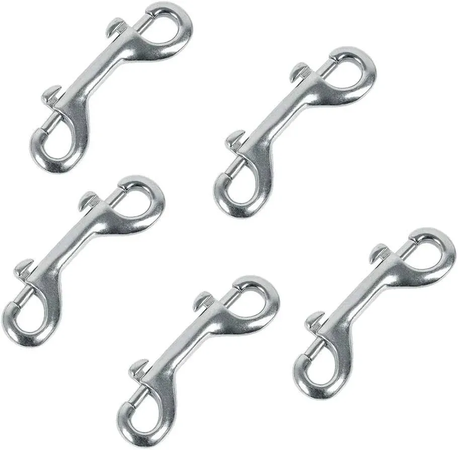 Double Ended Bolt Snap Hooks, Zinc Alloy Double End Heavy Duty Trigger