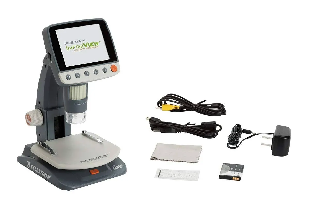 Celestron 44360 Infiniview LCD Digital Microscope (Black)