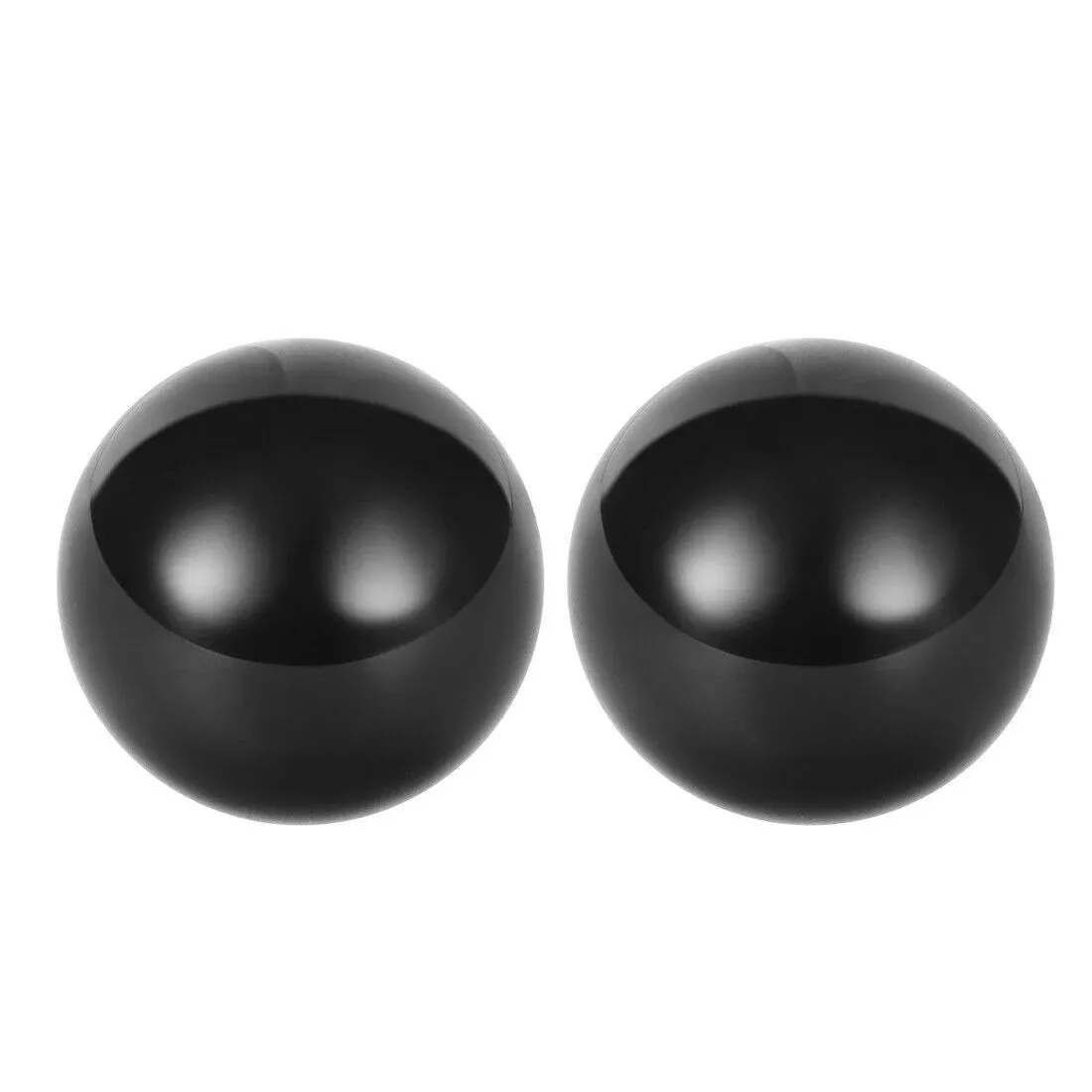 Uxcell Acrylic Contact Juggling Balls | Harfington, Black / 40mm / 2pcs