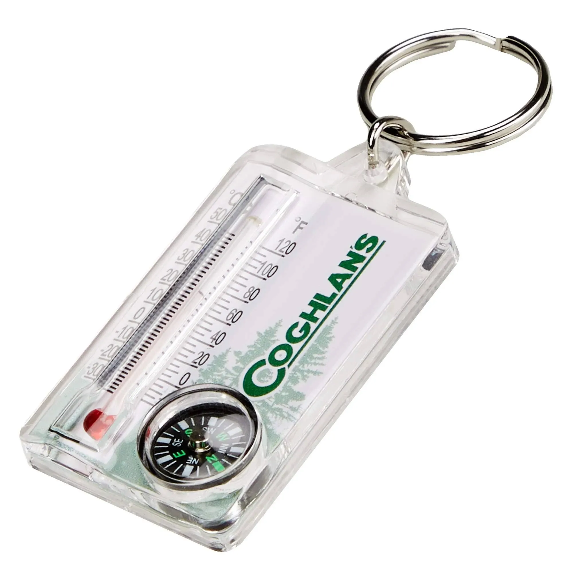 Coghlan's Zipper Pull Thermometer & Compass