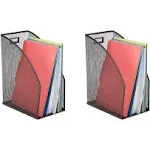 Mind Reader Vertical File Storage Desktop Organizer