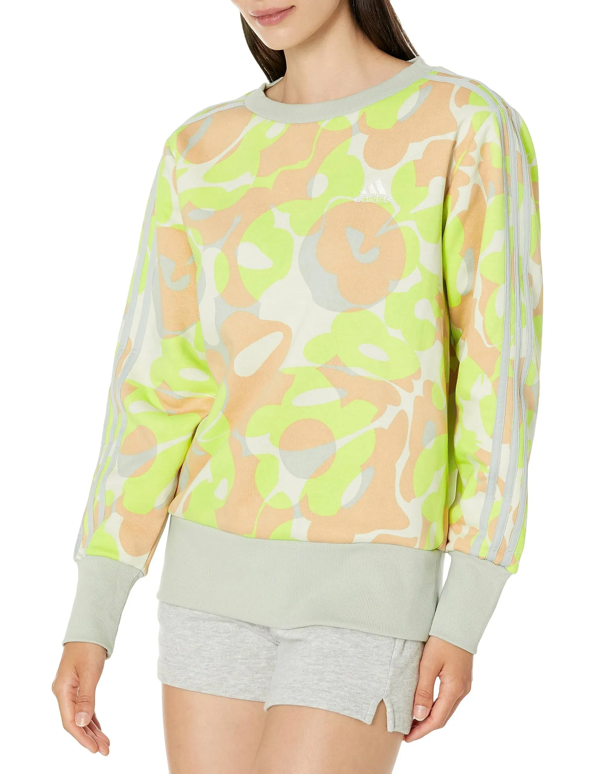 Adidas Women's All Over Print Sweatshirt