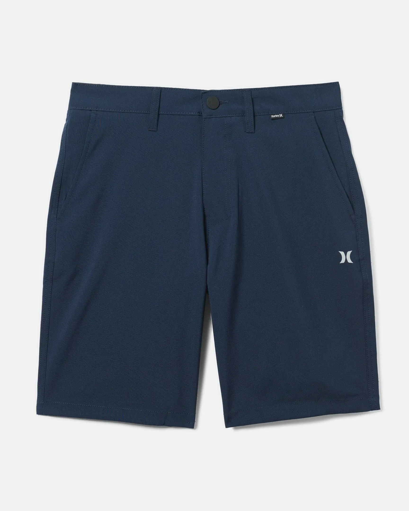 NWT $50 Hurley Men&#039;s Chino Hybrid Walkshorts Slate Blue 9.5&#039;&#039; Inseam Size 28