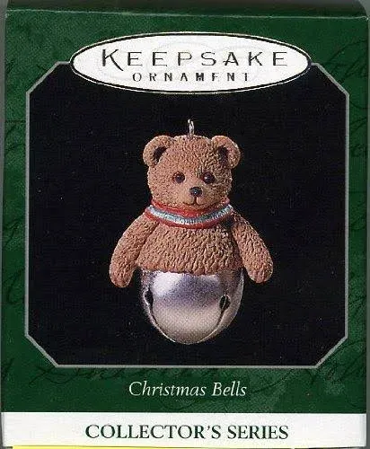 1998 Christmas Bells Hallmark Keepsake Christmas Tree Ornament - Qxm4196, Men's ...