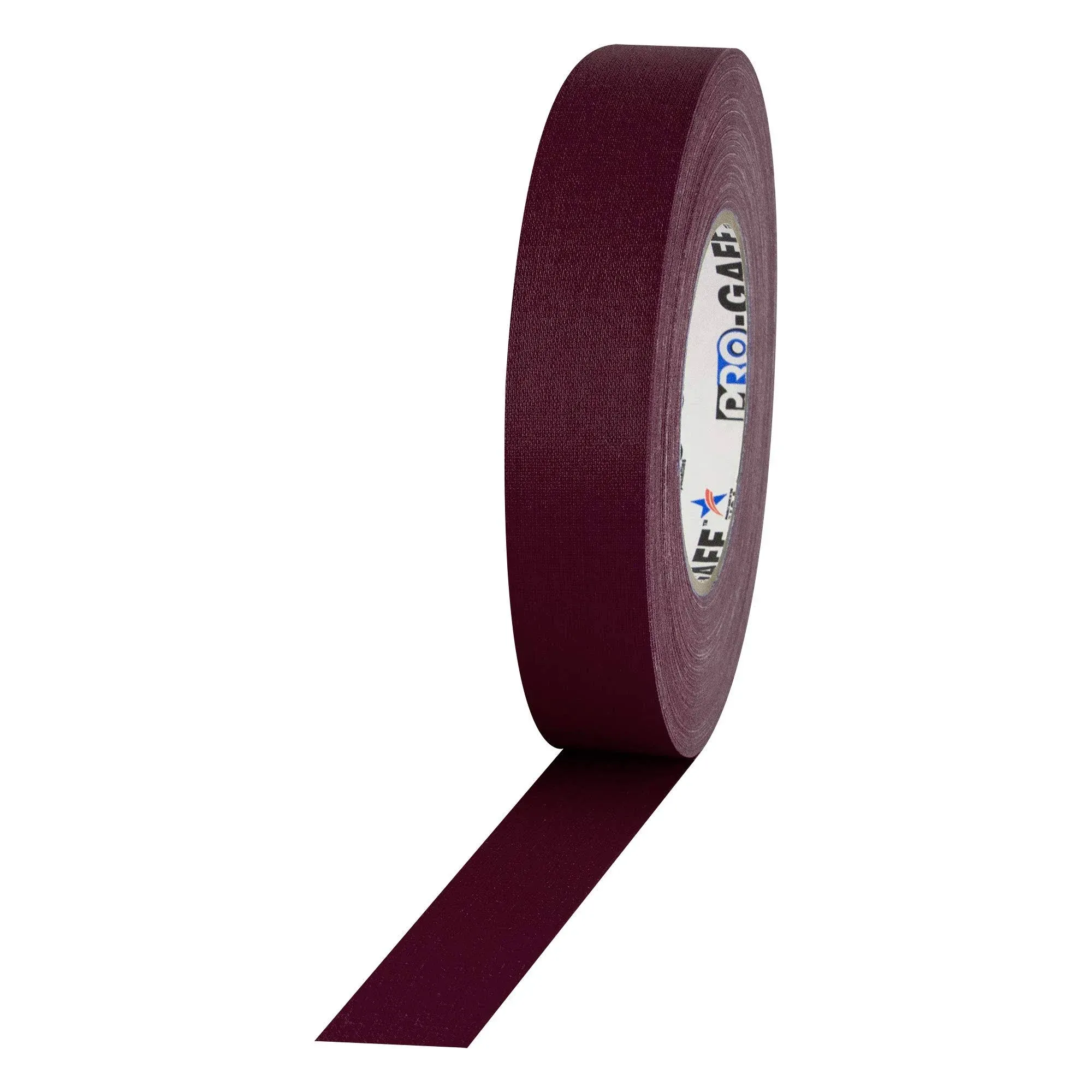 Pro Gaff Burgundy Gaffers Tape 1" x 55 Yard Roll