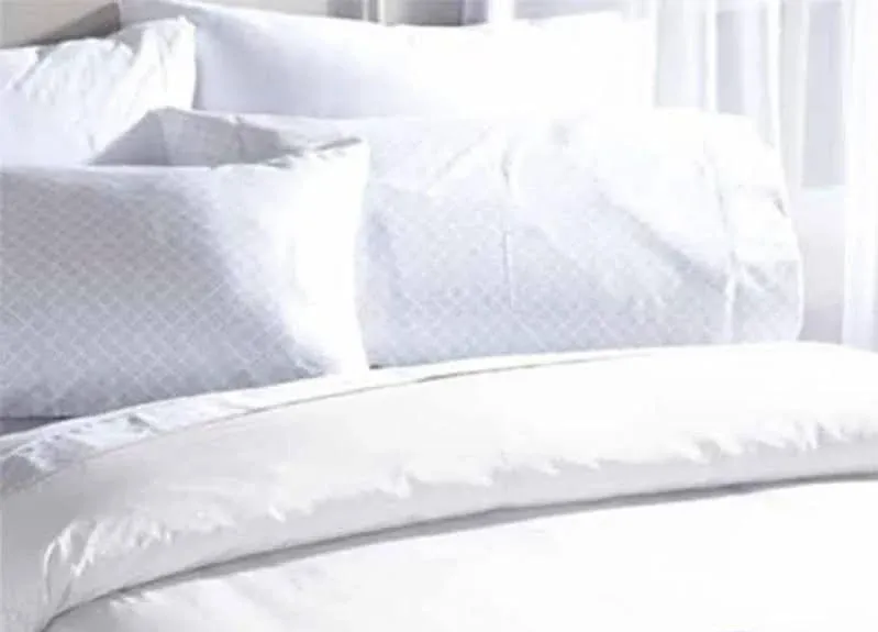 BedCare Regular White Solid King Cotton Duvet Cover 101-KGJUMBO-W