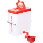 RentACoop 64oz Automatic Drinker BPA-Free Waterer with Auto-Fill Cup