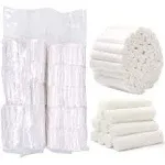 Dental Cotton Rolls - Sterile Dentist Cotton (500 Pieces - Vacuum Packed)