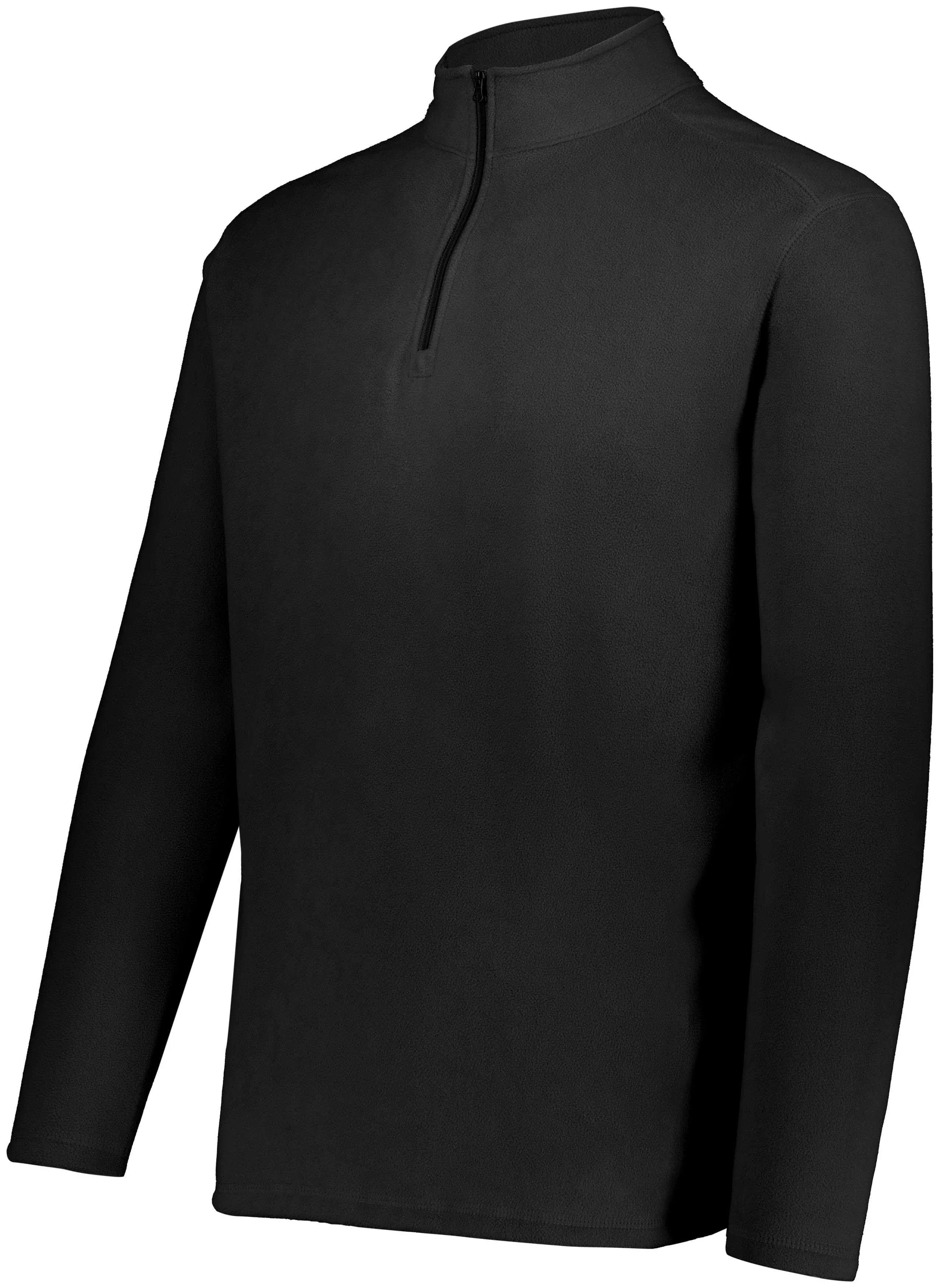 Augusta Sportswear 6863 Eco Revive Micro-Lite Fleece Quarter-Zip Pullover - Black ...