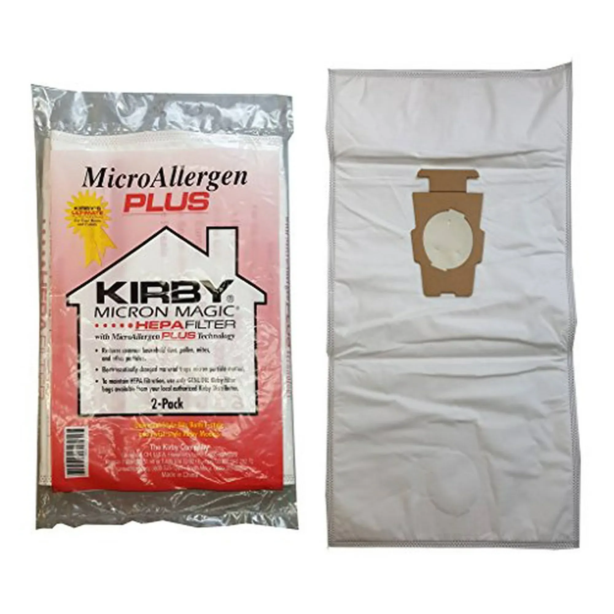 Kirby F Style &amp; Twist Filter Vacuum Bags Micron Magic Technology 204814 12 PACK