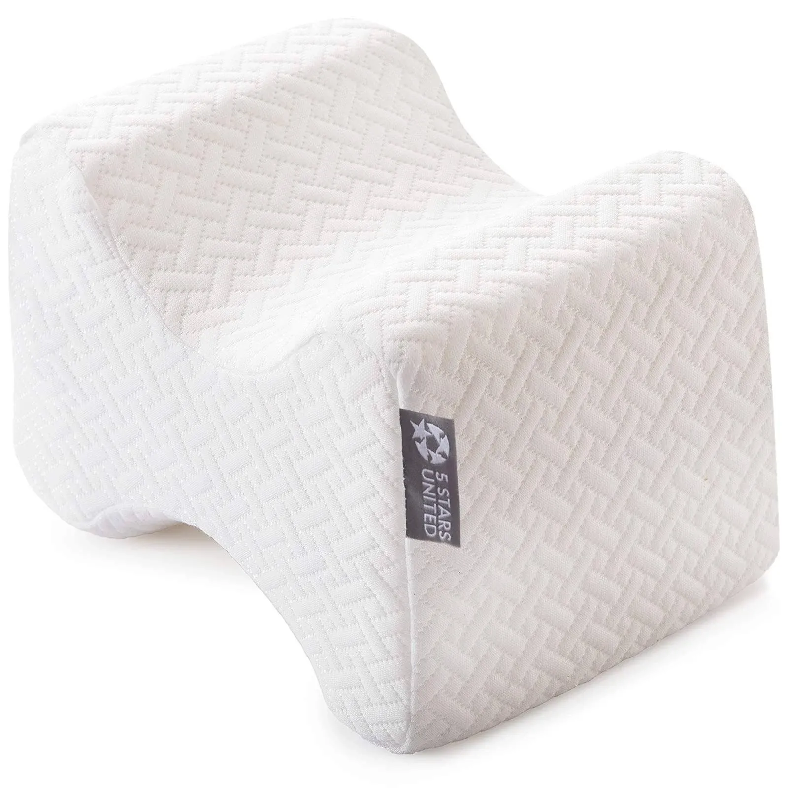 Knee Pillow for Side Sleepers - Memory Foam Leg Pillow for Side Sleeping - Be...