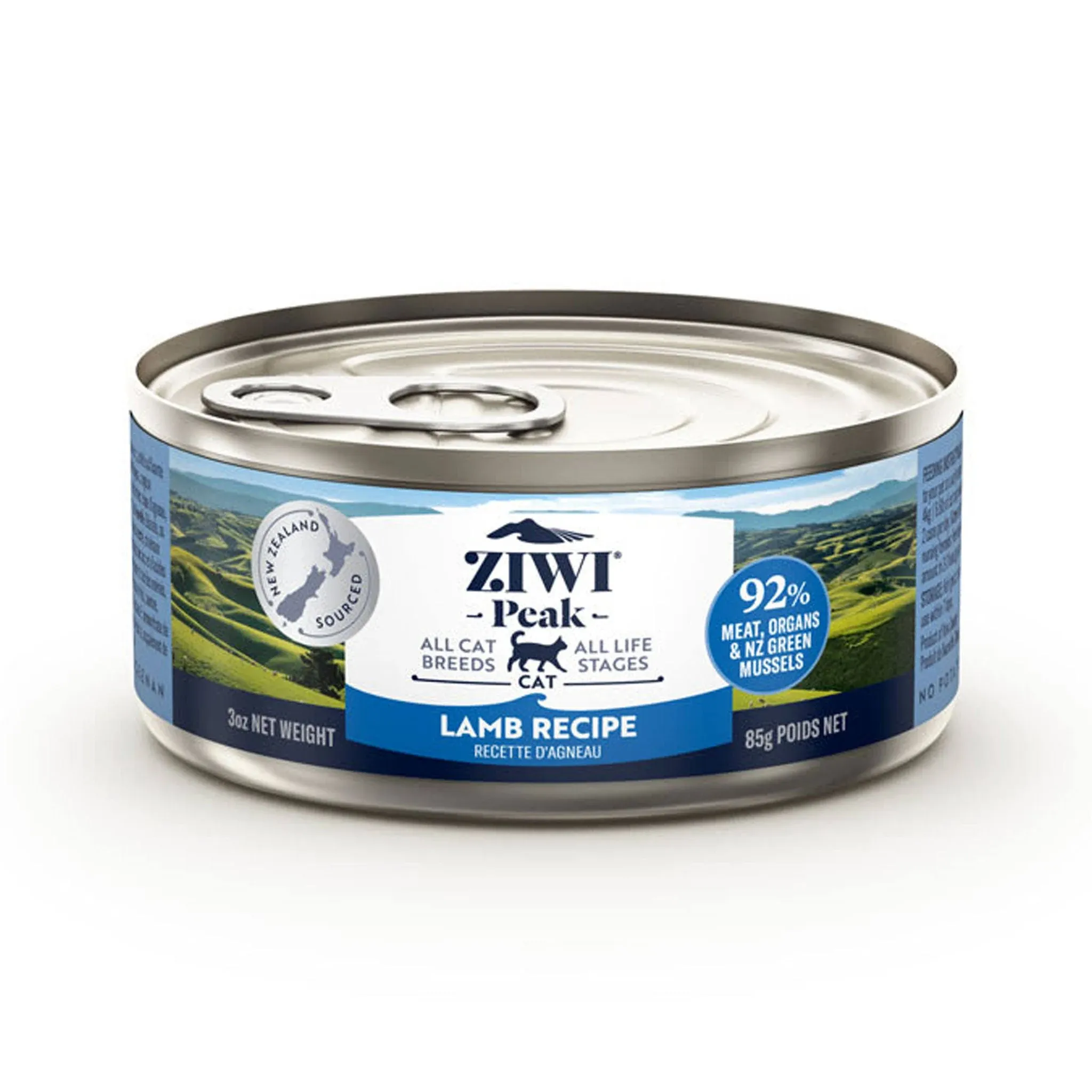 Ziwi Peak Canned Cat Food Lamb Recipe, 6.5-oz