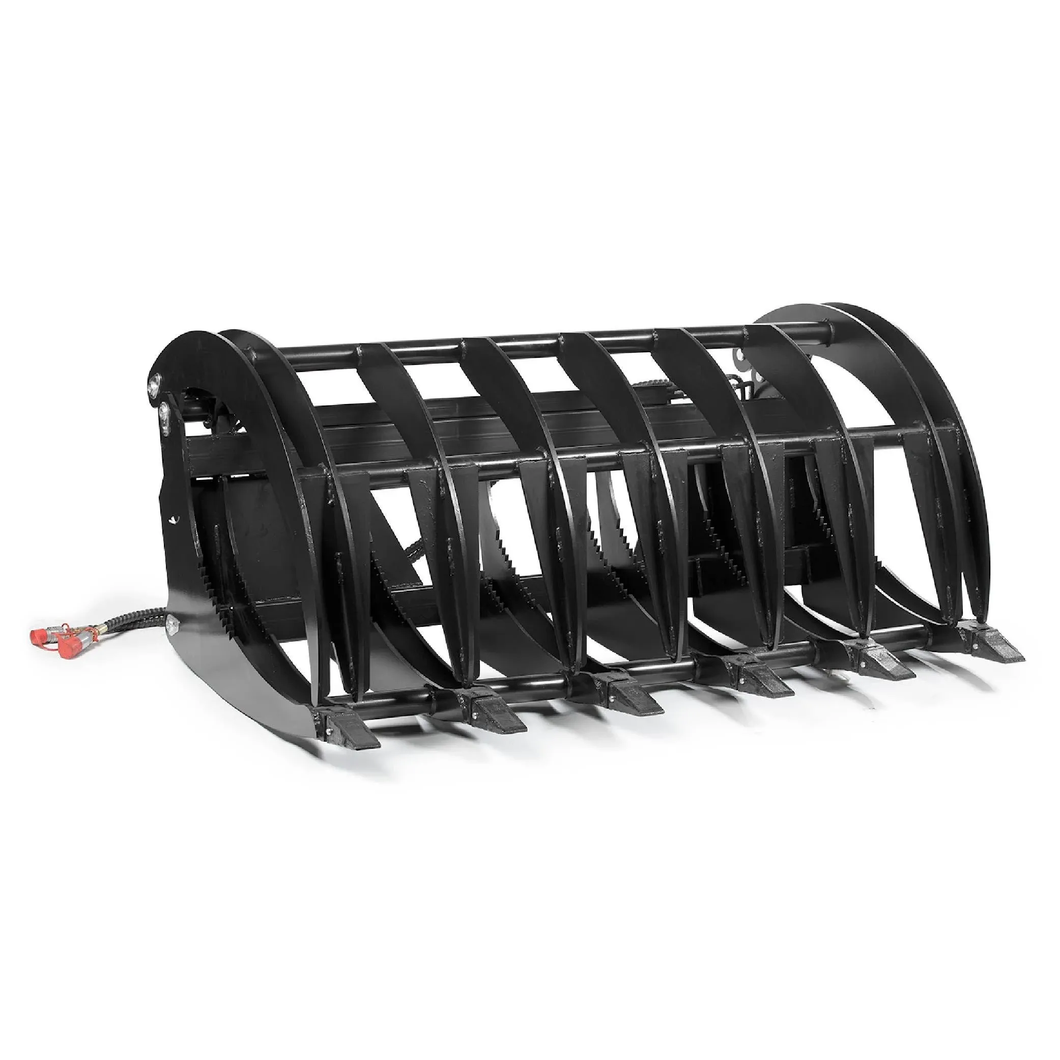 Titan Attachments 72" Extreme HD Root Grapple Rake Clamshell Attachment Bucket ...