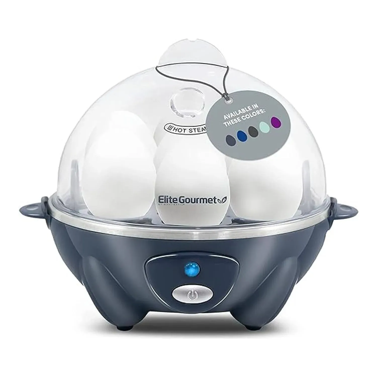 Elite Gourmet EGC700BG# Rapid Egg Cooker, 7 Easy-To-Peel, Hard, Medium, Soft ...